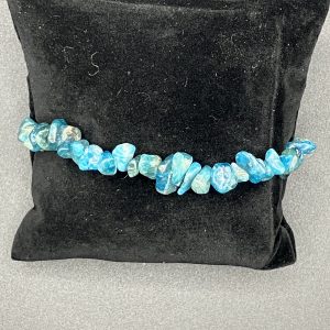 Bracelet Baroque Apatite Bleue