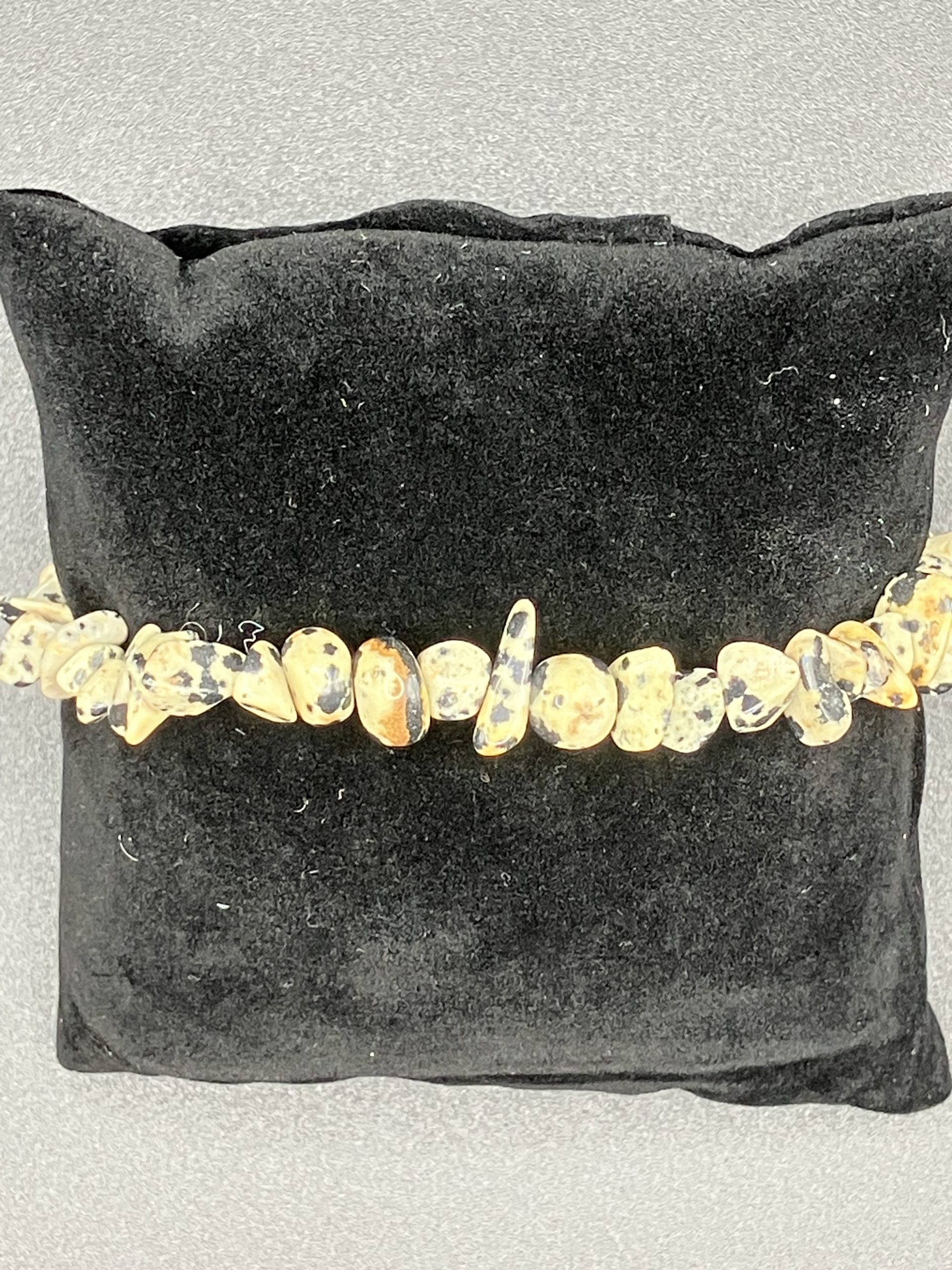 Bracelet Baroque Jaspe Dalamatien