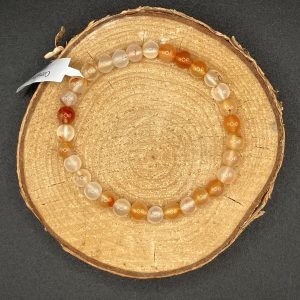 Bracelet perle 6mm Cornaline