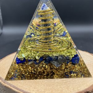 Orgonite 60mm - Pointe en Lapis Lazuli